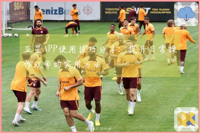 亚星APP使用技巧分享：提升日常操作效率的实用方法